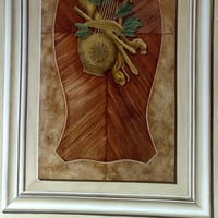 Fausse marqueterie et bois