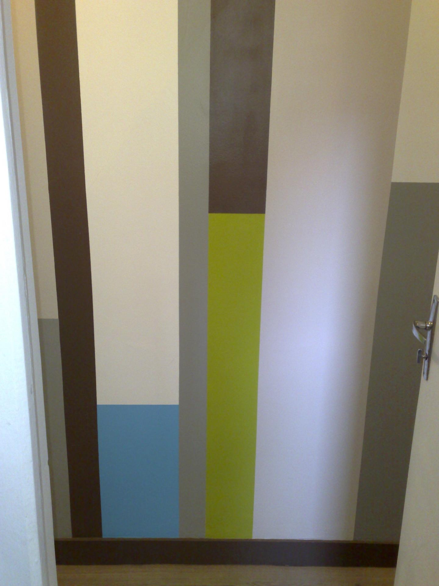 Mur rectangles 6 couleurs