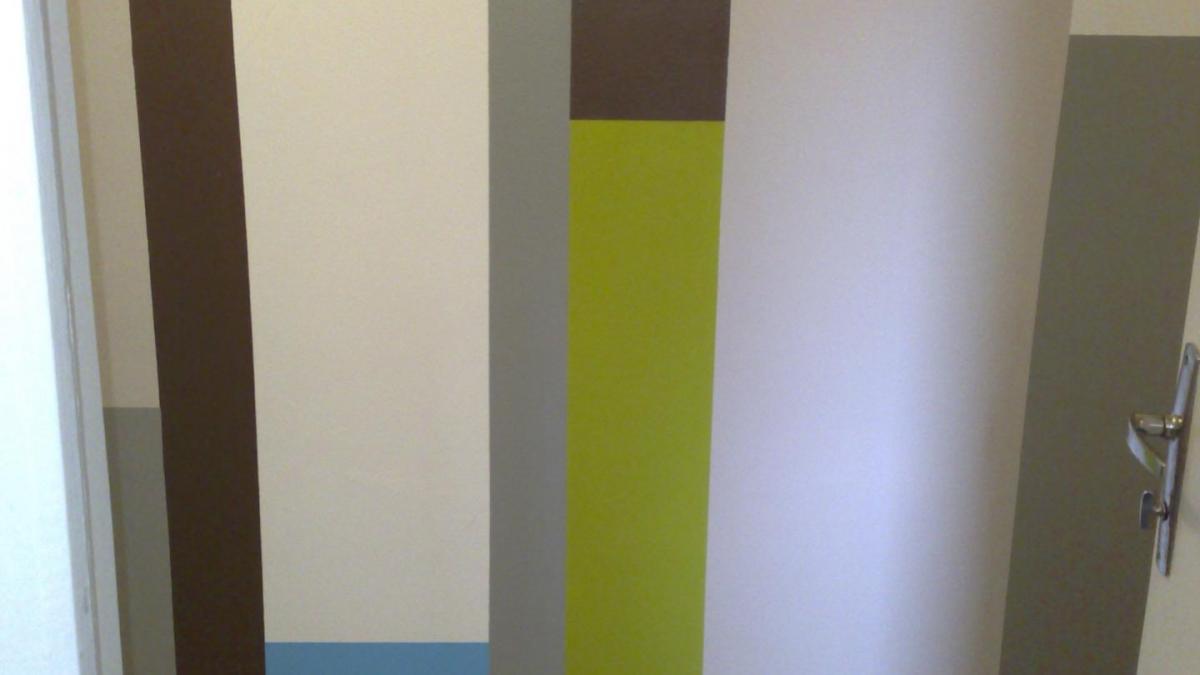 Mur rectangles 6 couleurs