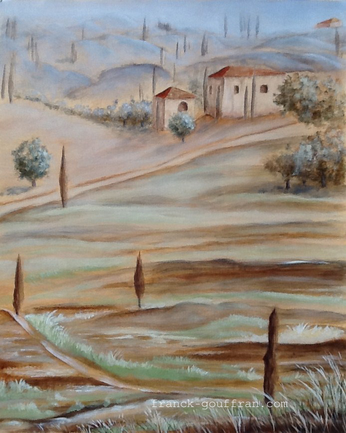 Paysage de toscane 1